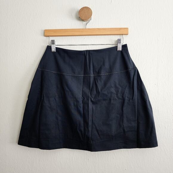 NWT Girlfriend Collective Sport Skort Mini Skirt S Black Compressive High Rise - Picture 10 of 12